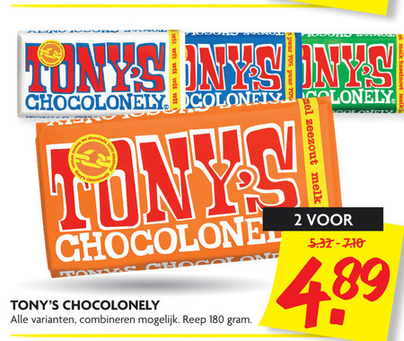 Tony Chocolony   chocolade folder aanbieding bij  Dekamarkt - details