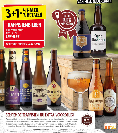 Tre Fontane   speciaalbier folder aanbieding bij  Jan Linders - details