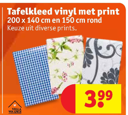 dynastie Onzuiver Blaze tafelzeil folder aanbieding bij Kruidvat - details