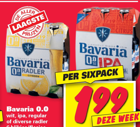 Bavaria Alcoholvrij Bier Folder Aanbieding Bij Nettorama - Details