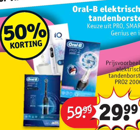 Spotlijster Vervolgen Niet genoeg Braun Oral-B electrische tandenborstel folder aanbieding bij Kruidvat -  details