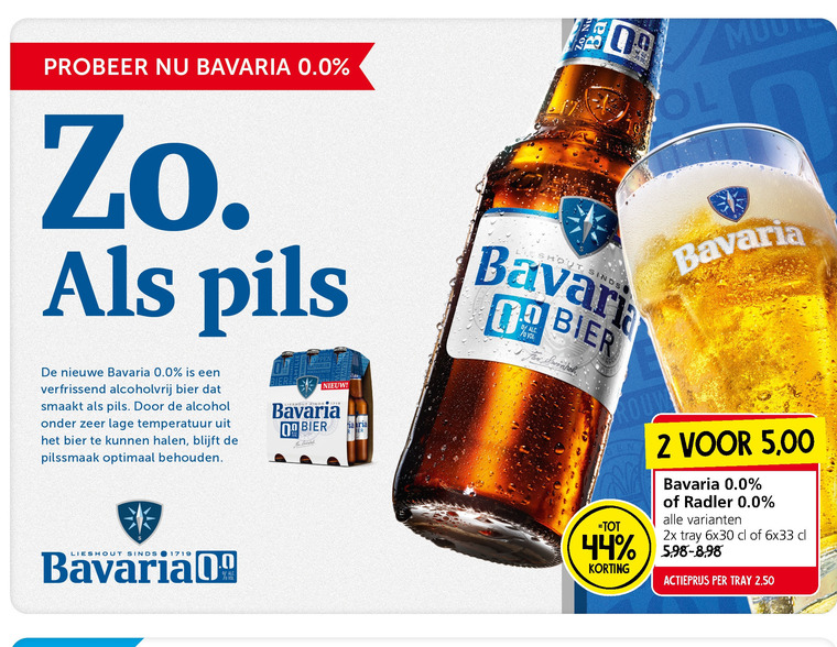 Bavaria radler folder aanbieding Jan - details