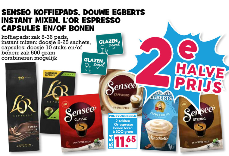 Douwe Egberts L Or Koffiebonen Oploskoffie Folder Aanbieding Bij Boons Markt Details