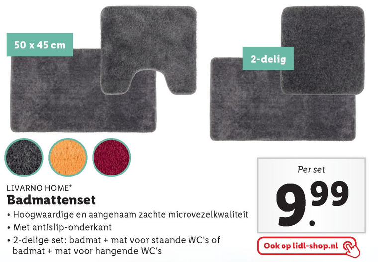 jaloezie Verlichten Vaarwel badmat folder aanbieding bij Lidl - details