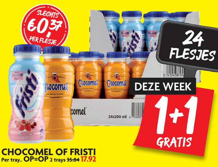 Chocomel   chocolademelk, drinkyoghurt folder aanbieding bij  Dekamarkt - details