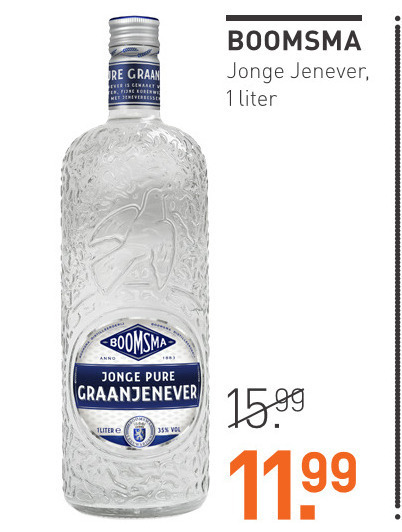 Boomsma   jenever folder aanbieding bij  Gall & Gall - details