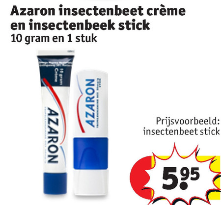 Azaron   insectenbeet folder aanbieding bij  Kruidvat - details