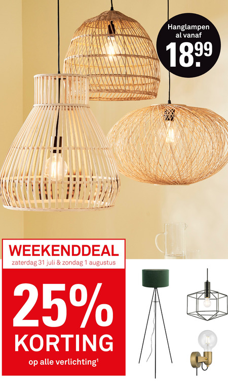 hanglamp folder aanbieding bij details