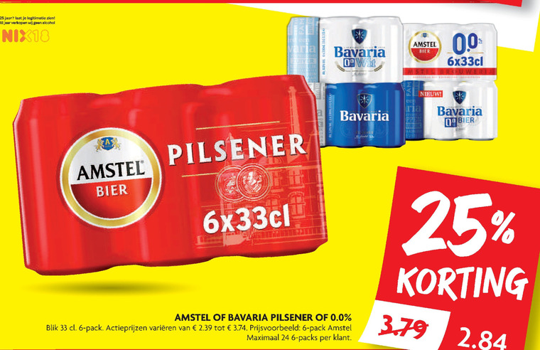 Bavaria Alcoholvrij Bier, Blikje Bier Folder Aanbieding Bij Dekamarkt ...