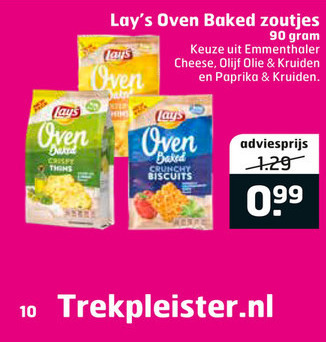 Lays   zoutje folder aanbieding bij  Trekpleister - details