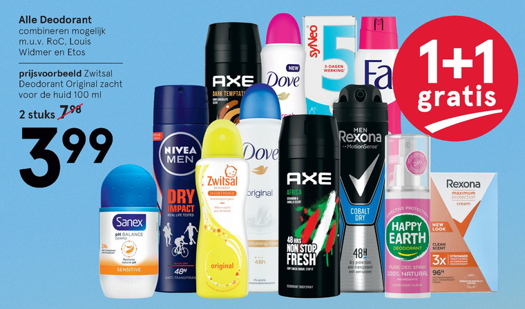 Alle merken   deodorant folder aanbieding bij  Etos - details