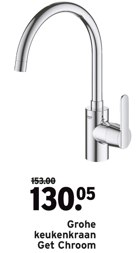 Verminderen Verovering terras Grohe keukenkraan folder aanbieding bij Gamma - details