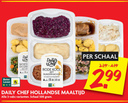 Daily Chef Hollandse Kant En Klaar Maaltijd Folder Aanbieding Bij ...