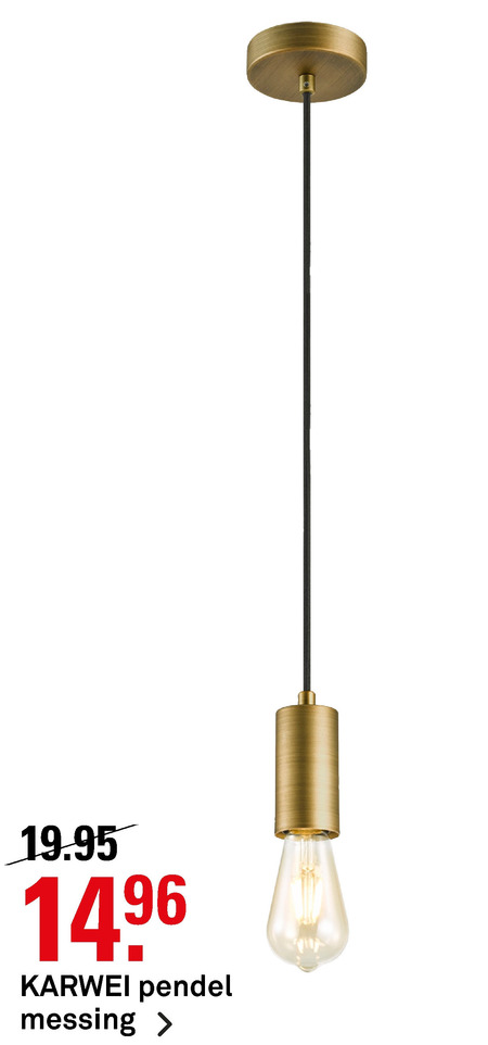 Karwei Huismerk hanglamp folder bij Karwei - details