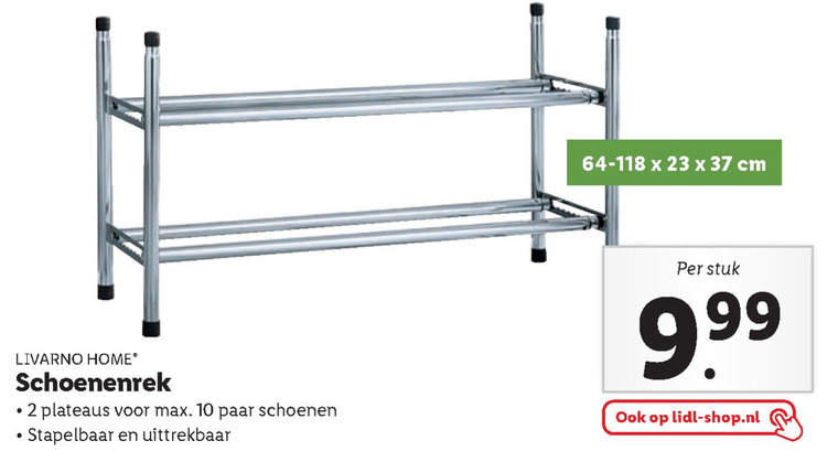 microscopisch zoon site Livarno schoenenrek folder aanbieding bij Lidl - details