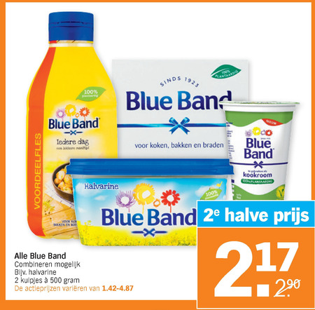 Blue Band Margarine, Kookroom Folder Aanbieding Bij Albert Heijn - Details