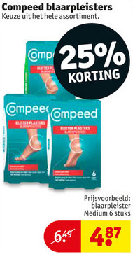 landen Het is de bedoeling dat banner Compeed blaarpleisters folder aanbieding bij Kruidvat - details