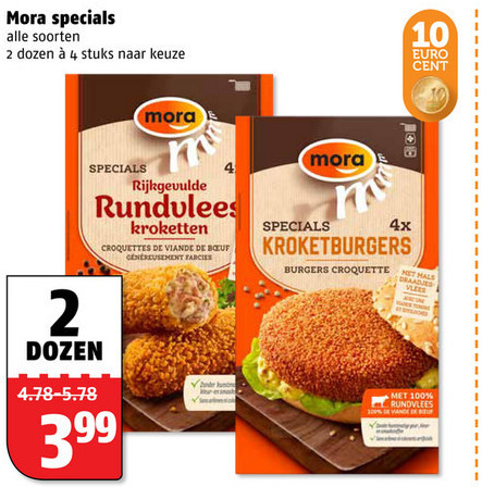 Mora   kroket folder aanbieding bij  Poiesz - details