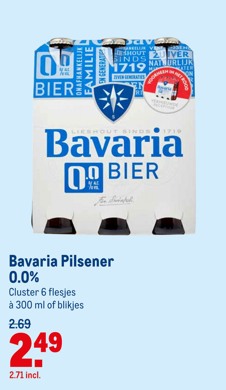 Bavaria Alcoholvrij Bier Folder Aanbieding Bij Makro - Details