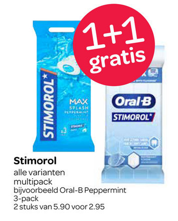 Stimorol Kauwgom Folder Aanbieding Bij Spar - Details