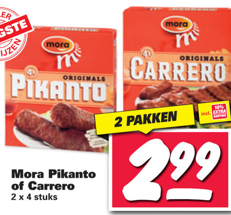 Mora   snack folder aanbieding bij  Nettorama - details