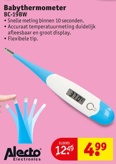 Abnormaal Indrukwekkend Luchtvaart Alecto thermometer folder aanbieding bij Kruidvat - details