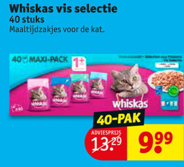 hobby helling verdacht Whiskas kattenvoer folder aanbieding bij Kruidvat - details