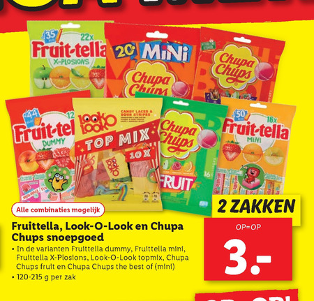 Fruit-Tella   snoep folder aanbieding bij  Lidl - details