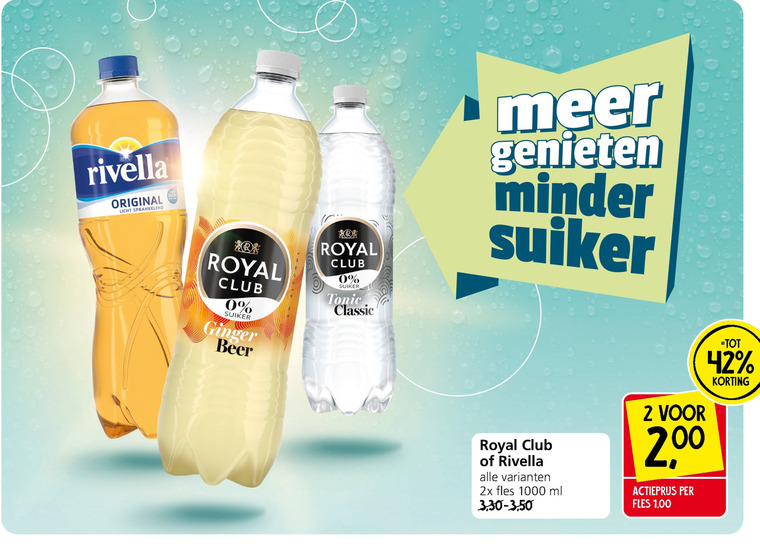 Royal Club   frisdrank folder aanbieding bij  Jan Linders - details