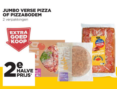 Jumbo Huismerk   pizzabodem, verse pizza folder aanbieding bij  Jumbo - details