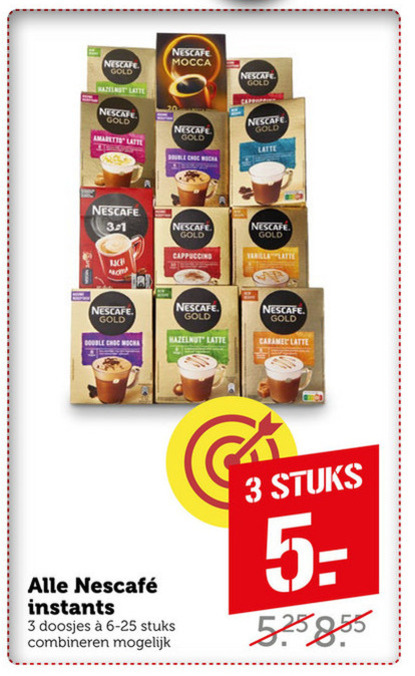 Nescafe   oploskoffie folder aanbieding bij  Coop - details