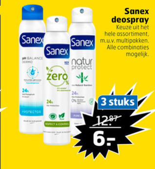 Sanex aanbieding bij Trekpleister - details