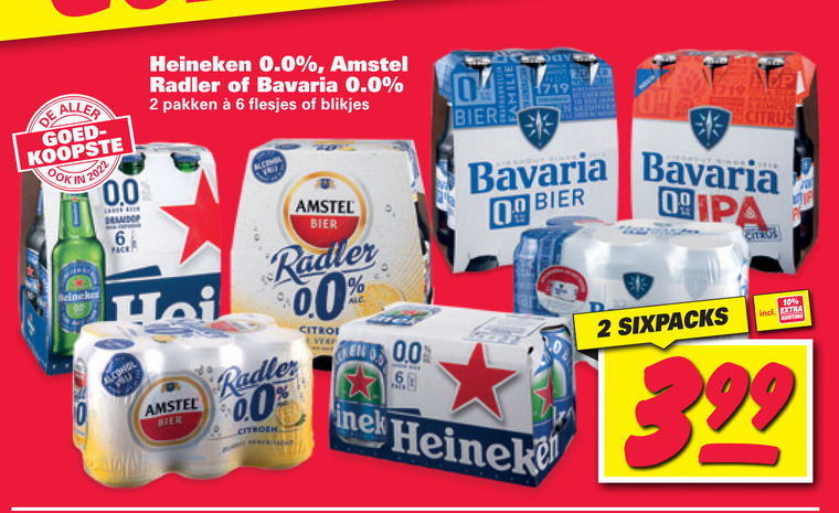 Bavaria Blikje Bier, Alcoholvrij Bier Folder Aanbieding Bij Nettorama ...