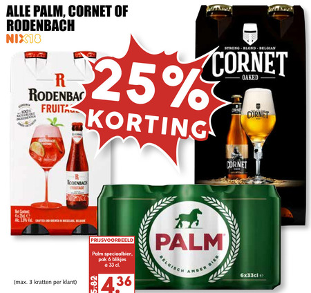 Cornet   speciaalbier, krat bier folder aanbieding bij  MCD Supermarkt Basis - details