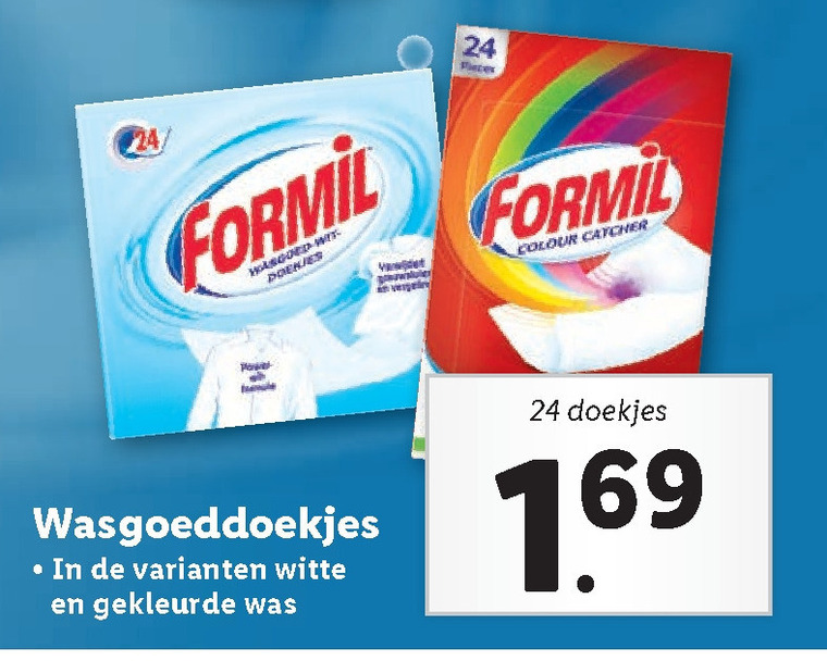 Formil   wasdoekjes folder aanbieding bij  Lidl - details