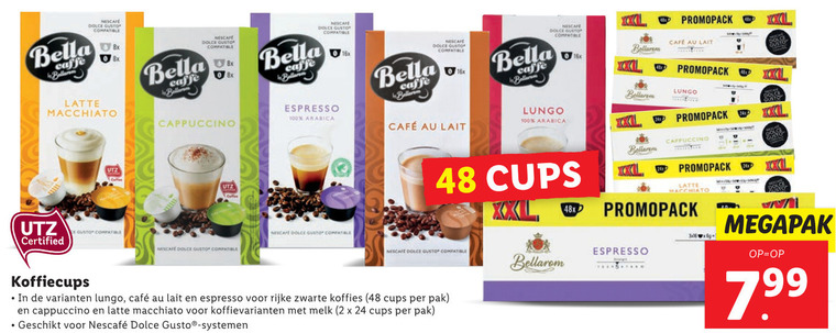 hypotheek Ideaal Intact Bella Cafe dolce gusto capsules folder aanbieding bij Lidl - details