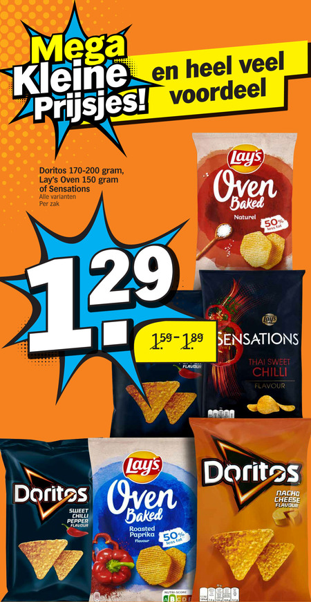 Doritos   chips folder aanbieding bij  Albert Heijn - details