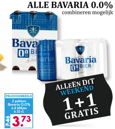 Bavaria Alcoholvrij Bier Folder Aanbieding Bij Boons Markt - Details