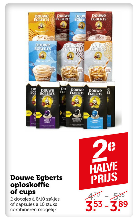 Douwe Egberts L Or Oploskoffie Koffiecups Folder Aanbieding Bij Coop Details