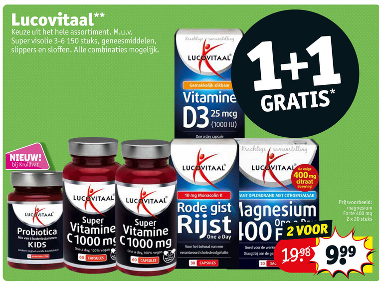 folder aanbieding bij Kruidvat -