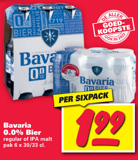 Bavaria Alcoholvrij Bier Folder Aanbieding Bij Nettorama - Details