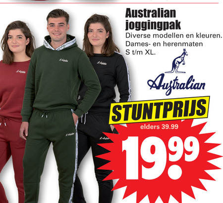 Australian best sale joggingpak heren