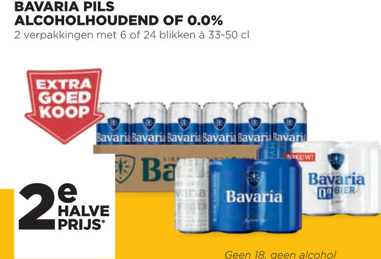 Bavaria Blikje Bier, Alcoholvrij Bier Folder Aanbieding Bij Jumbo - Details