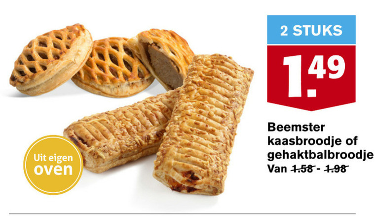 Beemster Kaasbroodjes, Hartig Broodje Folder Aanbieding Bij Hoogvliet ...