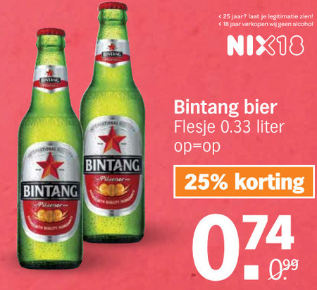 Bintang Speciaalbier Folder Aanbieding Bij Albert Heijn - Details