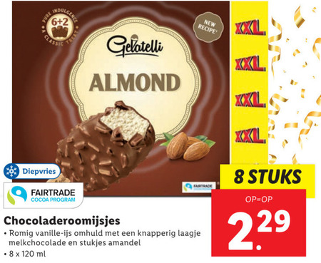 Gelatelli   ijslollies folder aanbieding bij  Lidl - details