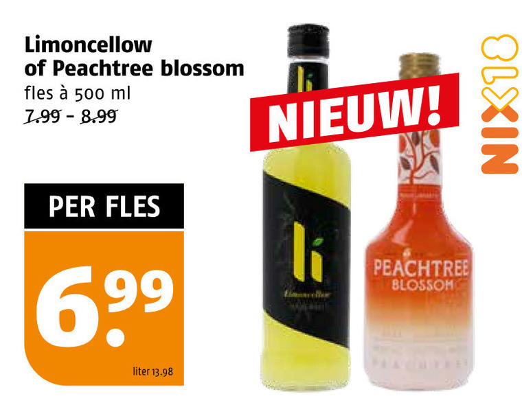 Peach Tree   likeur folder aanbieding bij  Poiesz - details