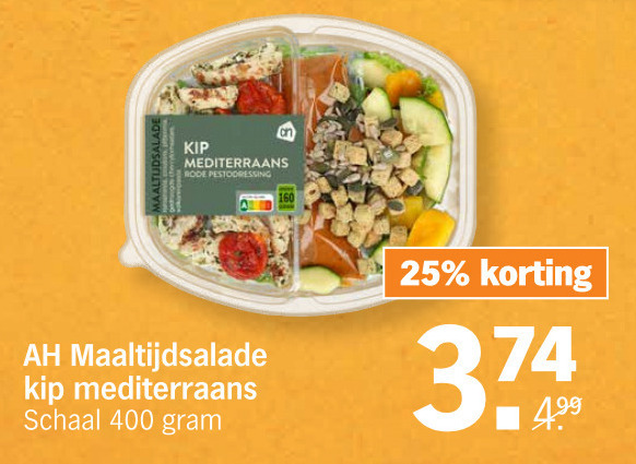 Maaltijdsalade Folder Aanbieding Bij Albert Heijn - Details