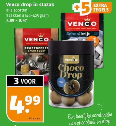 Venco   drop folder aanbieding bij  Poiesz - details