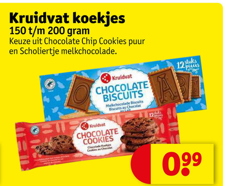 Kruidvat Huismerk biscuits folder aanbieding bij Kruidvat - details